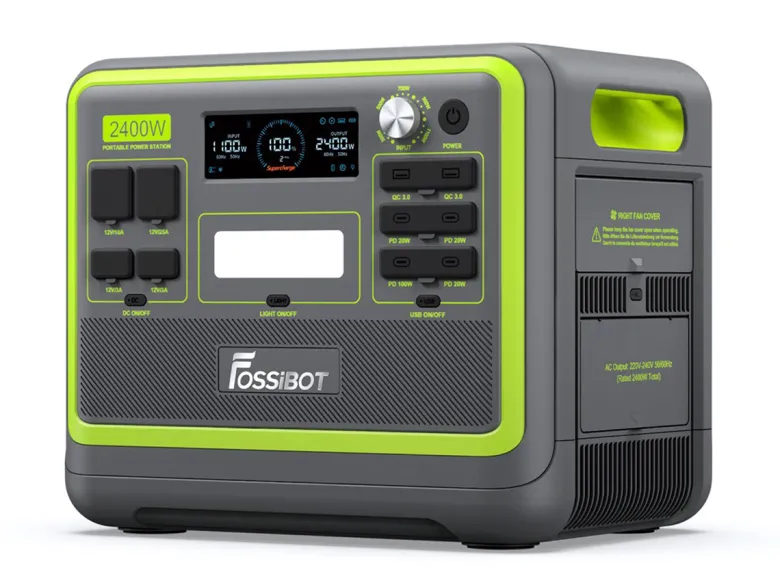 Fossibot F2400 draagbare powerstation