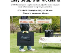 FOSSiBOT SP200 opvouwbaar zonnepaneel