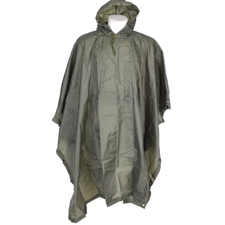 Fostex Ripstop groene poncho