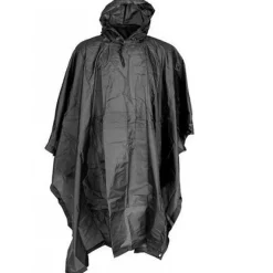 Fostex Ripstop zwarte poncho