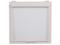 Frame met vliegenhor - white