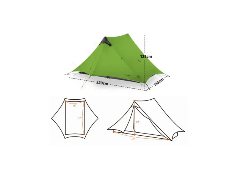 3F UL GEAR Lanshan 2-persoons Tent