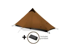 3F UL GEAR Lanshan 1-persoons tent - Brown