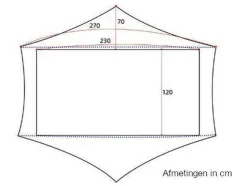 3F UL GEAR 2 PRO 3 seizoenen 2-persoons tent - Green