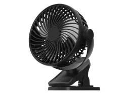 Fullcomfort A-Flow Clip-on Mini USB ventilator - Black