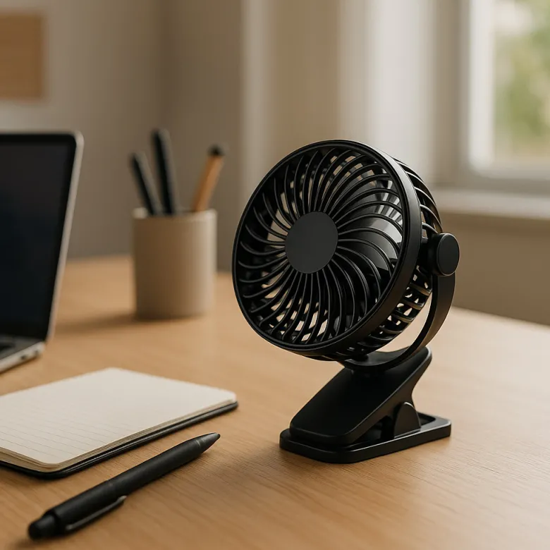 Fullcomfort A-Flow Clip-on Mini USB ventilator - Black