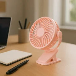 Fullcomfort A-Flow Clip-on Mini USB ventilator - Pink
