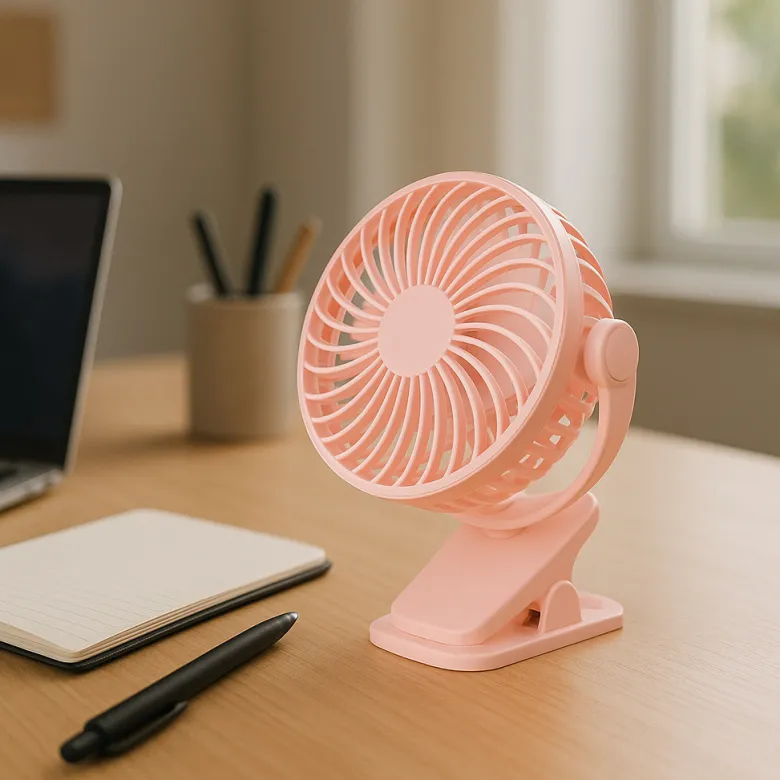Fullcomfort A-Flow Clip-on Mini USB ventilator - Pink