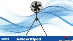 Fullcomfort A-Flow Tripod Black statief ventilator