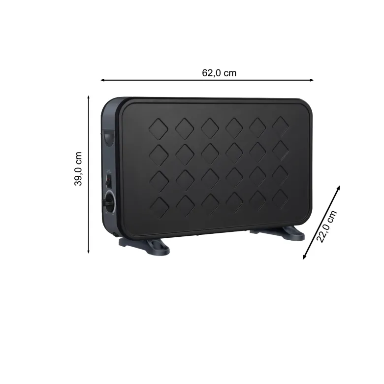 Fullcomfort E-Heat Essential convectorkachel - 2000 watt