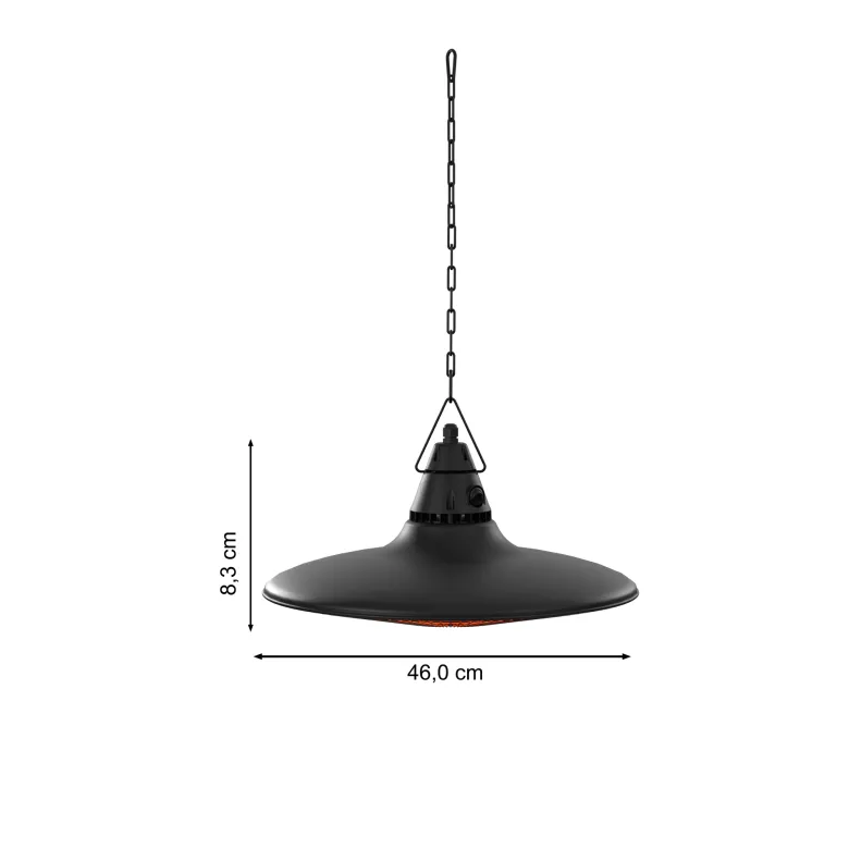 Fullcomfort I-Red Slim Design Infrarood Heater - 1500 Watt