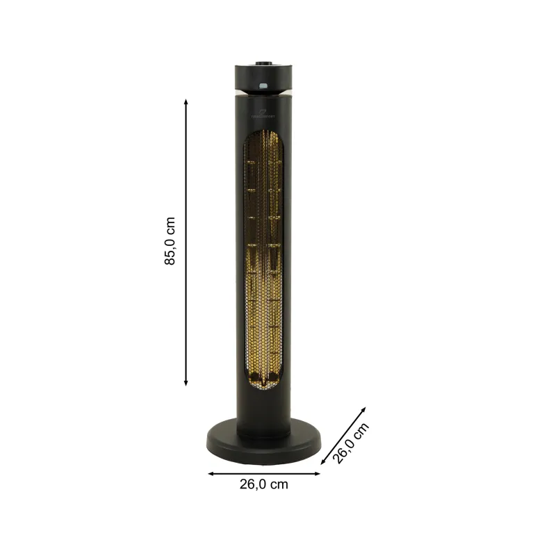 Fullcomfort I-Red Tower terrasheater - 1500 watt