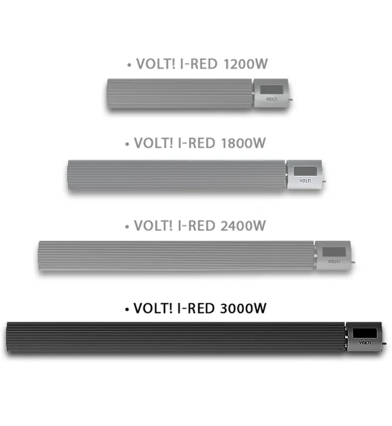 Fullcomfort VOLT! I-Red Infrarood Terrasverwarmer - 3000 Watt