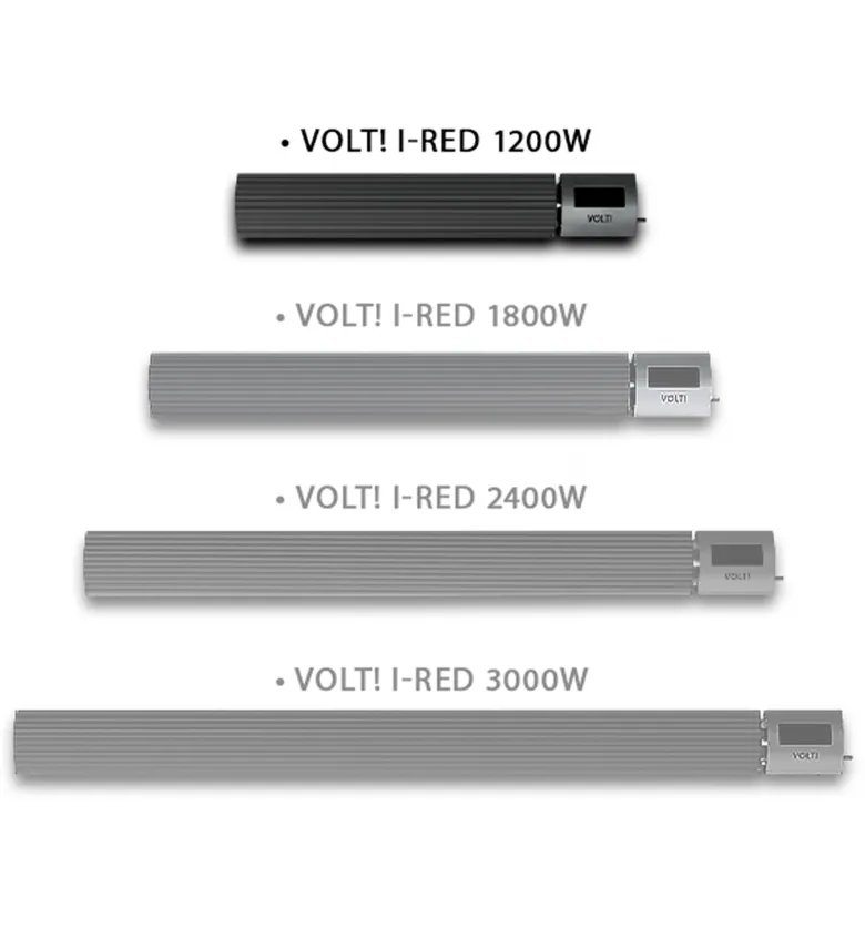 Fullcomfort VOLT! I-Red Infrarood Terrasverwarmer - 1200 Watt