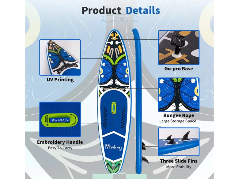 FUNWATER SUPFR02E 350cm SUP Board - Dark Blue