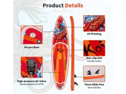FUNWATER SUPFR01E 350cm SUP Board - Red