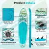 FUNWATER SUPFR03F 335cm SUP Board - Turquoise