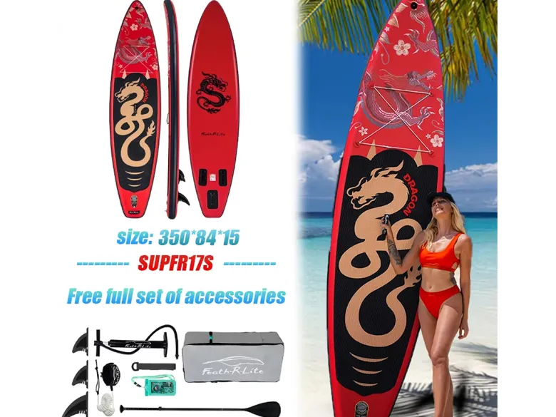 Funwater SUPFR17S SUP Board - Dragon