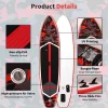 FUNWATER SUPFW32A 350cm SUP Board - Black