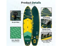 FUNWATER SUPFW43A 350cm SUP Board - Dark Green
