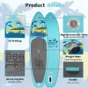 FUNWATER SUPFW27A 335cm SUP Board - Turquoise