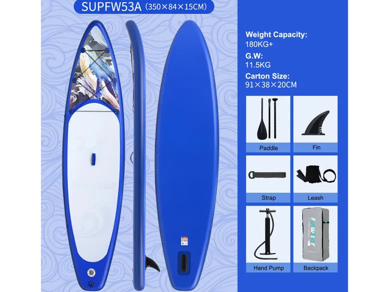 FUNWATER SUPFW53A 350cm SUP Board - White