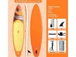 Funwater SUPFW54A SUP Board - Kokos