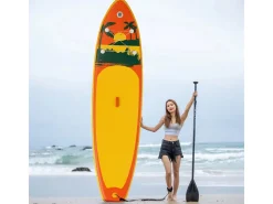 Funwater SUPFW31B SUP Board - Retro Orange
