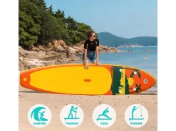 Funwater SUPFW31B SUP Board - Retro Orange