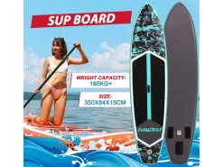 FUNWATER SUPFW32C 350cm SUP Board - Black