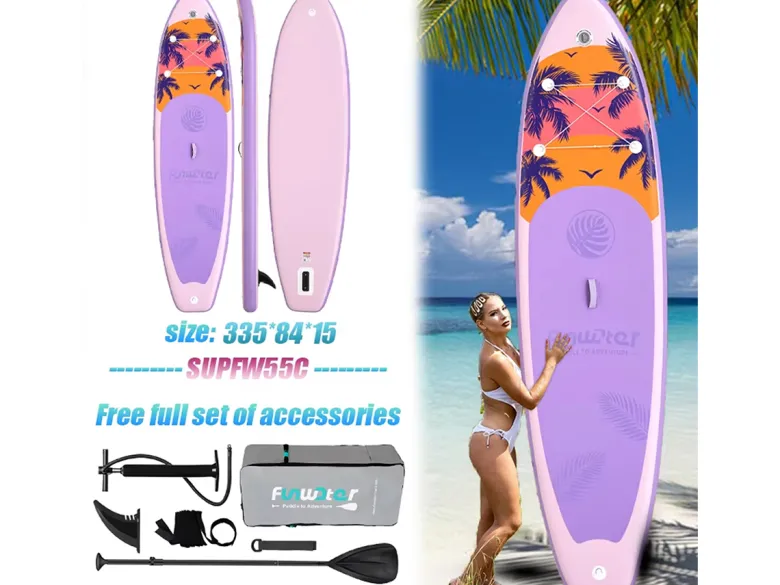 FUNWATER SUPFW55C 335cm SUP Board - Pink