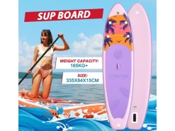 FUNWATER SUPFW55C 335cm SUP Board - Pink