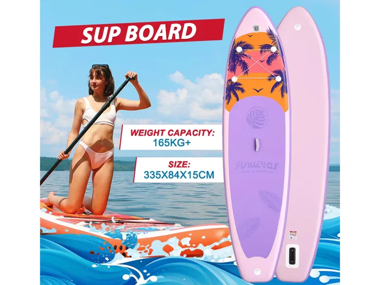 FUNWATER SUPFW55C 335cm SUP Board - Pink