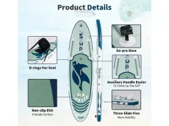 Funwater SUPFW09C SUP Board - Sea Turtle