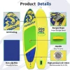 Funwater SUPFW28D SUP Board - Green/Yellow