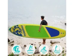 Funwater SUPFW28D SUP Board - Green/Yellow
