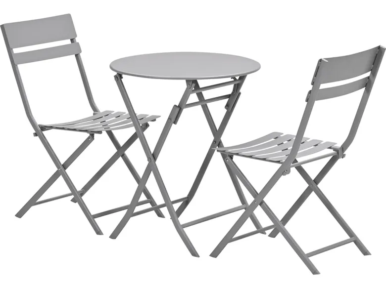 Garden Impressions Alfa 3-delige balkonset - Taupe