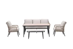 Garden Impressions Allasio sportbank - carbon black