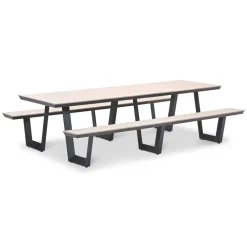 Garden Impressions Bell picknick set-280cm- l.teak vironwood