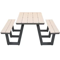 Garden Impressions Bell picknick set-280cm- l.teak vironwood