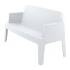 Garden Impressions Box witte tuinbank