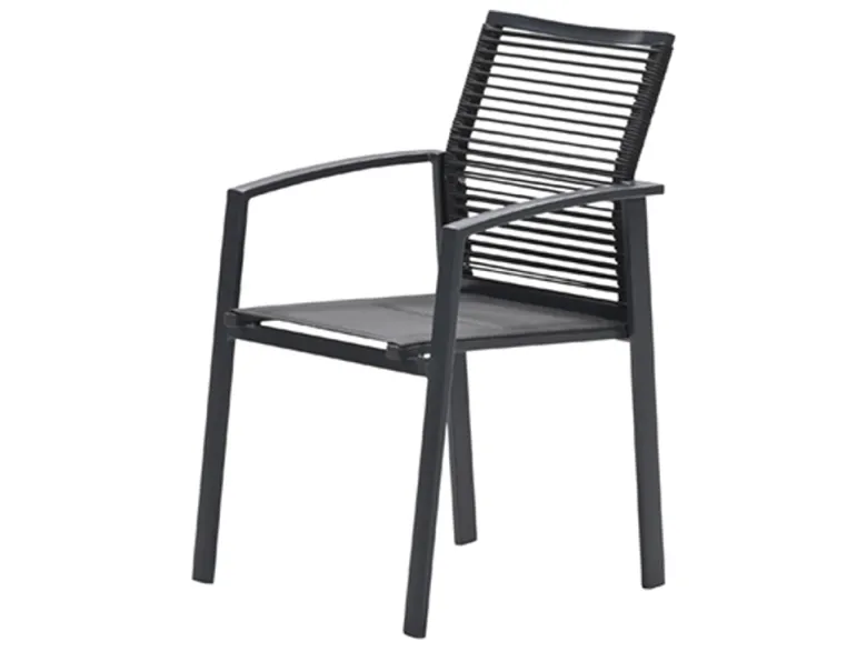 Garden Impressions Cosmo dining fauteuil - Dark Grey