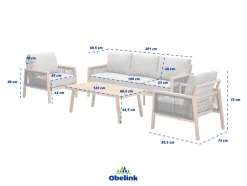 Garden Impressions Decala stoel-bank loungeset