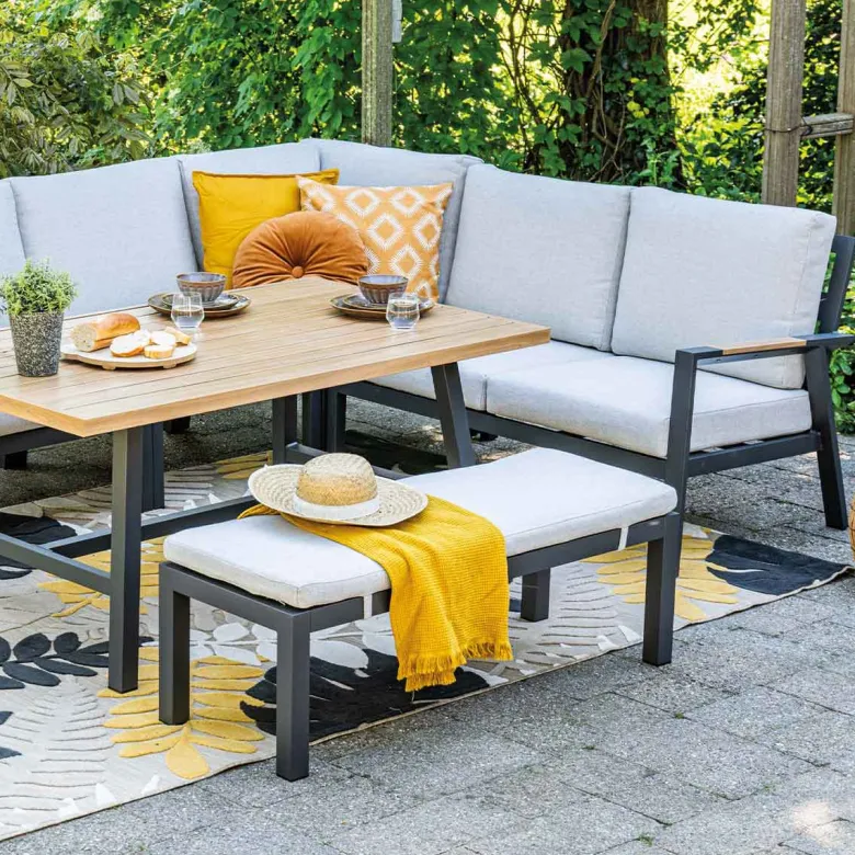 Garden Impressions Elati sportbank - carbon black