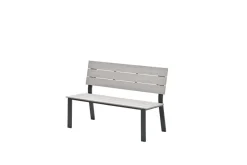 Garden Impressions Jondal parkbank L125 cm- carbon black