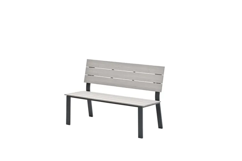 Garden Impressions Jondal parkbank L125 cm- carbon black