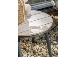 Garden Impressions Margriet Ø50 cm loungetafel - Antraciet