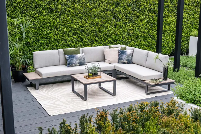 Garden Impressions Masone midden element - carbon black