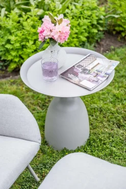 Garden Impressions Mioala Ø50xH48 cm bijzettafel - taupe