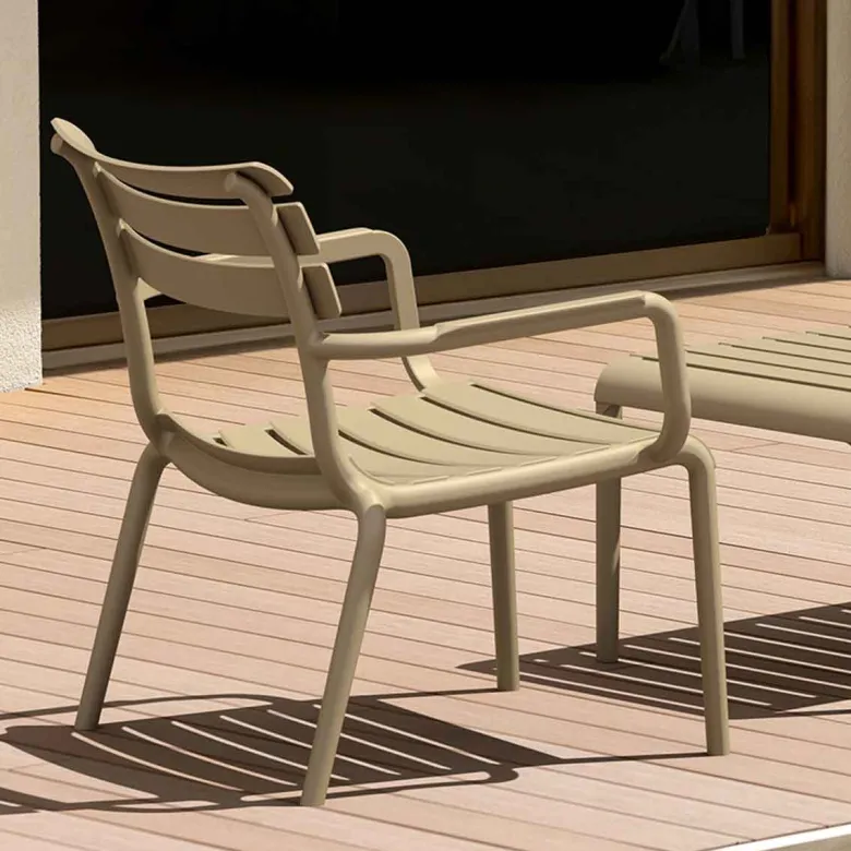Garden Impressions Paris loungestoel - taupe